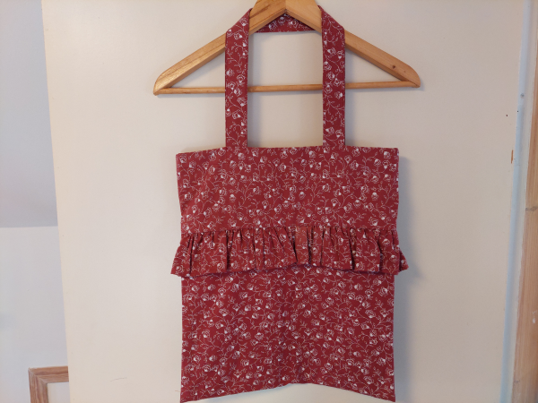 totebag med blomster