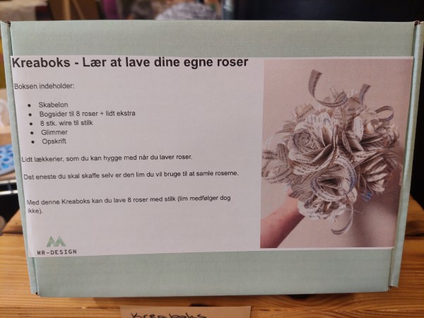 Kreaboks - lær at lave dine egne roser
